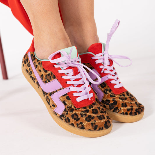 SAPATILHAS ABF-97 SASHA LEOPARD/PINK