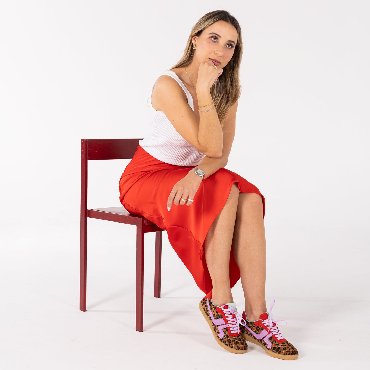 SAPATILHAS ABF-97 SASHA LEOPARD/PINK