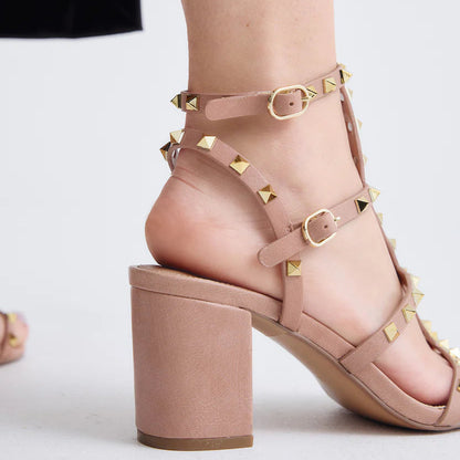 SANDALIAS EXE ADELE-514 NUDE GOLD