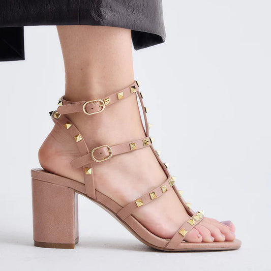 SANDALIAS EXE ADELE-514 NUDE GOLD