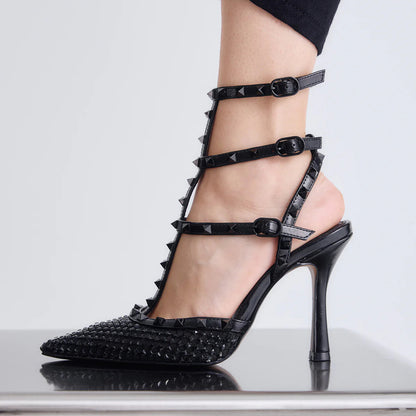 SANDALIAS EXE ANGELIA-716 BLACK