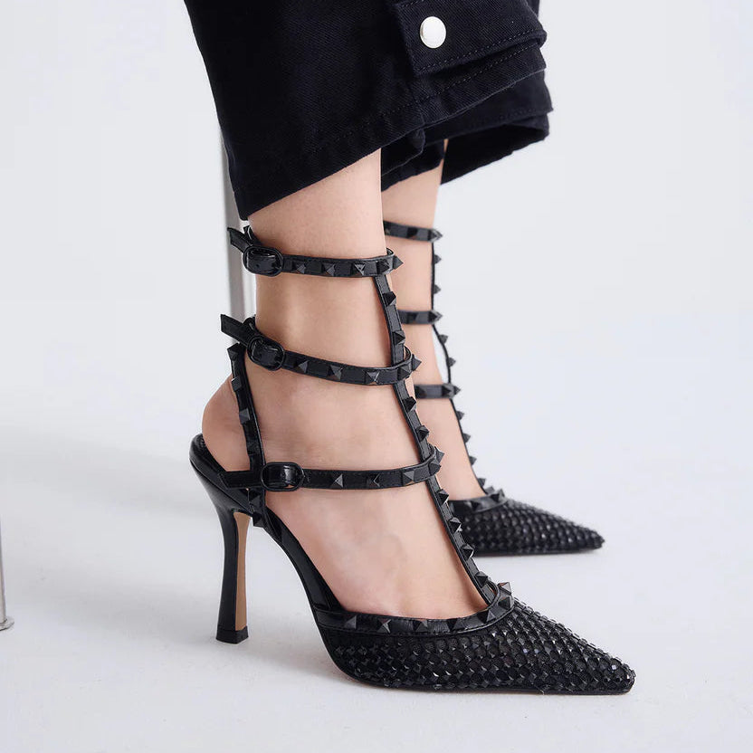 SANDALIAS EXE ANGELIA-716 BLACK