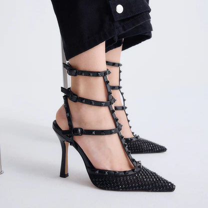 SANDALIAS EXE ANGELIA-716 BLACK