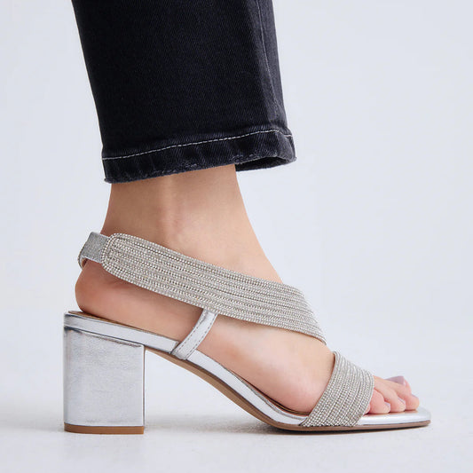 SANDALIAS EXE ANNY-428 SILVER