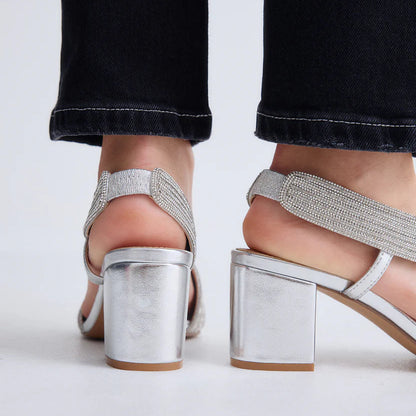 SANDALIAS EXE ANNY-428 SILVER