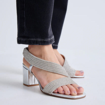 SANDALIAS EXE ANNY-428 SILVER