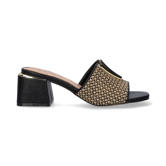 SANDALIAS EXE CARMEN 160 BLACK BEIGE