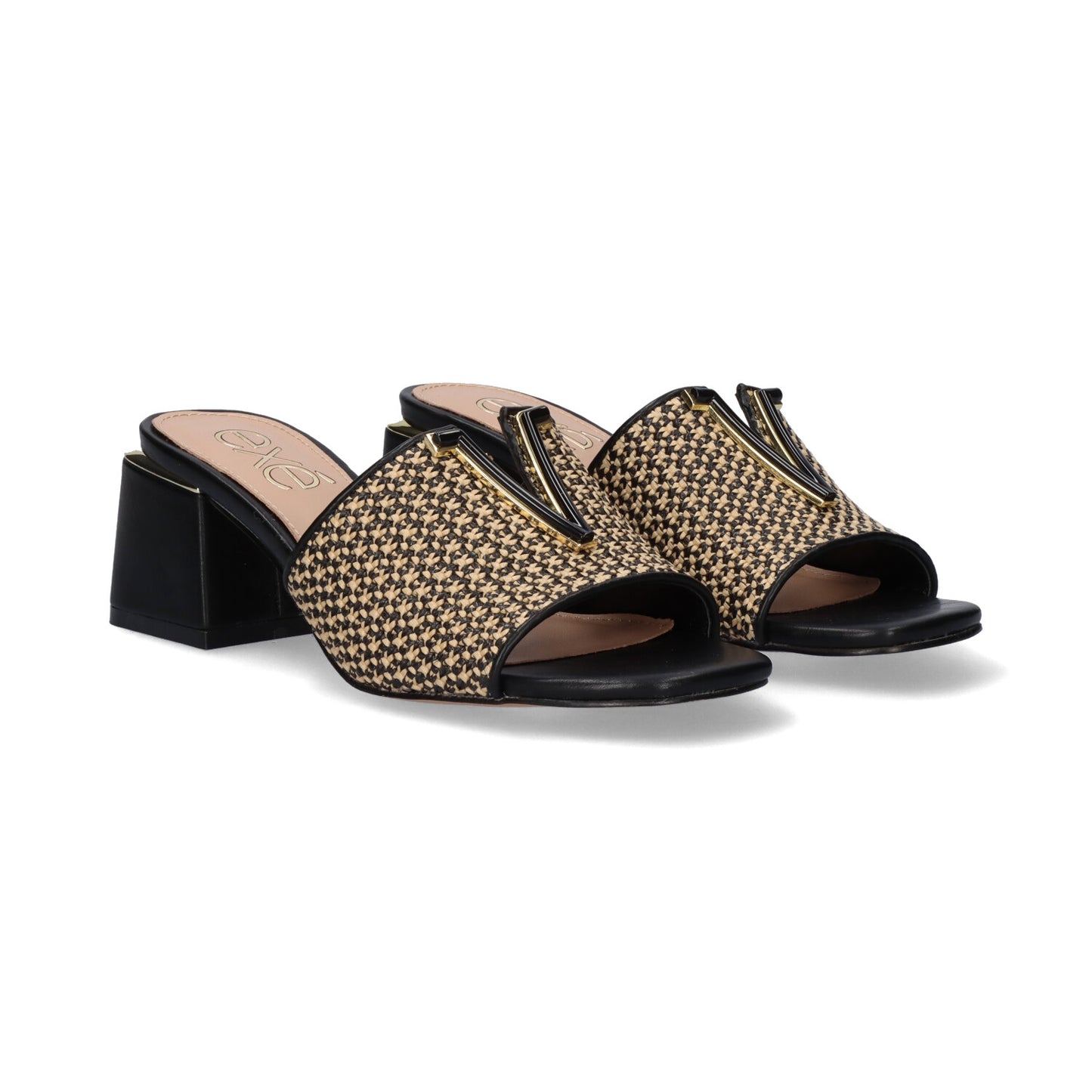 SANDALIAS EXE CARMEN 160 BLACK BEIGE