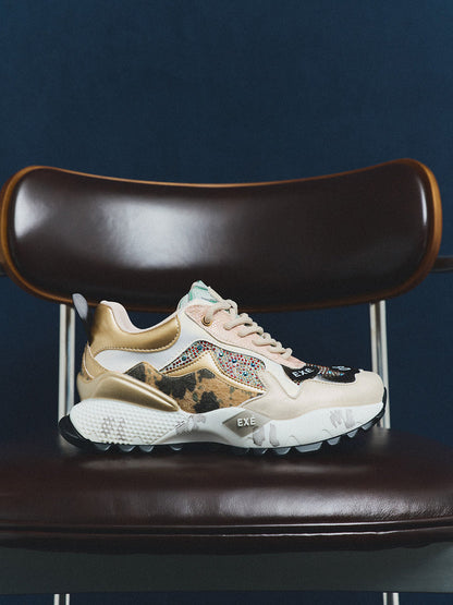 SAPATILHAS EXE D190608-13C GOLD/BEIGE