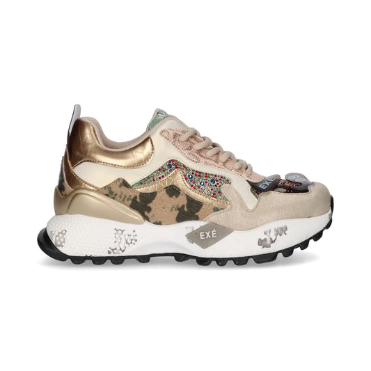 SAPATILHAS EXE D190608-13C GOLD/BEIGE