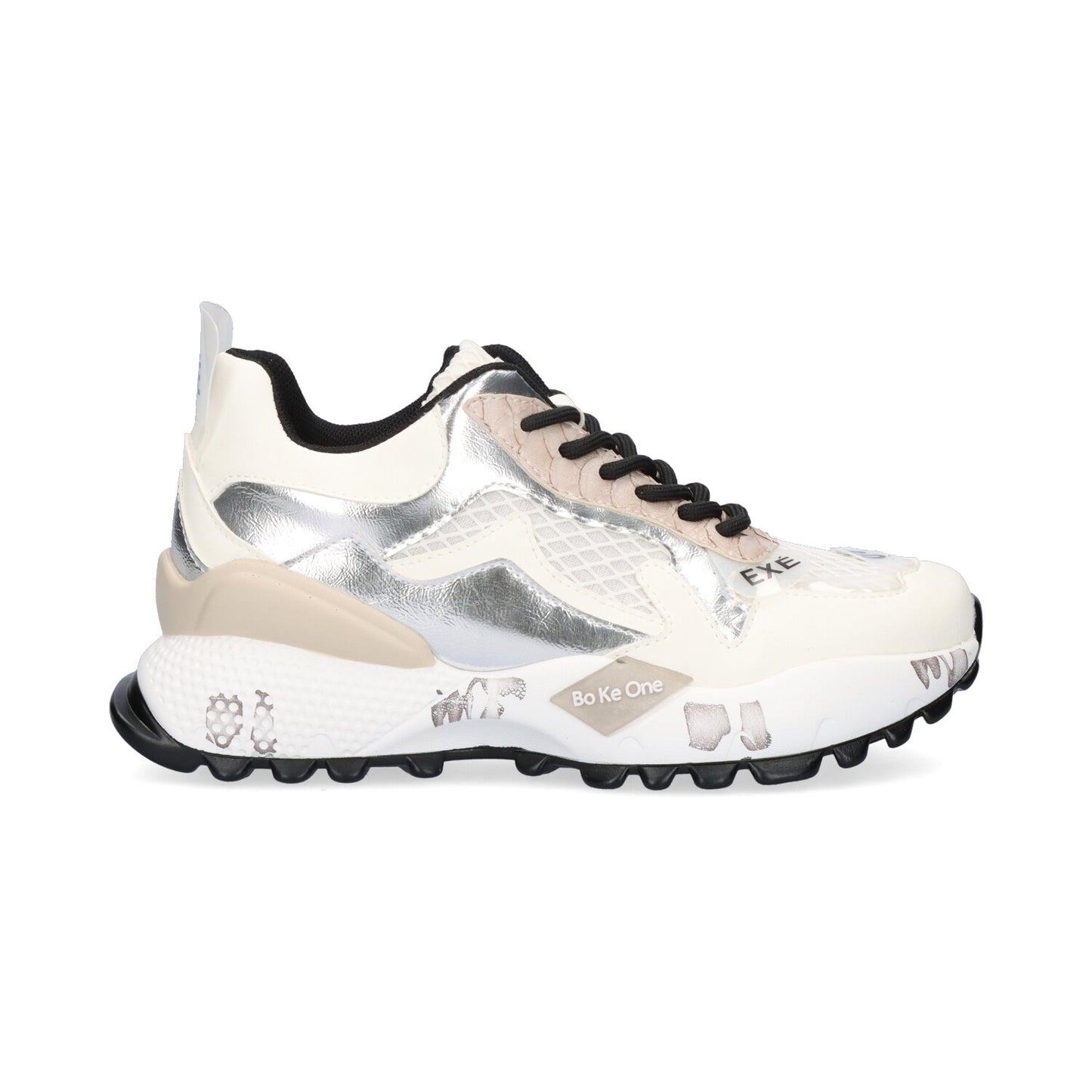 SAPATILHA D-190608-17 WHITE/SILVER