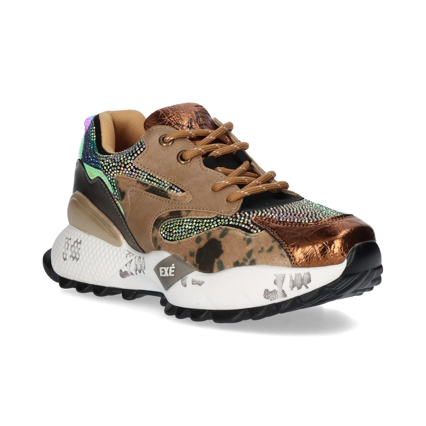 SAPATILHAS EXE D190608-17I BRONZE/BLACK