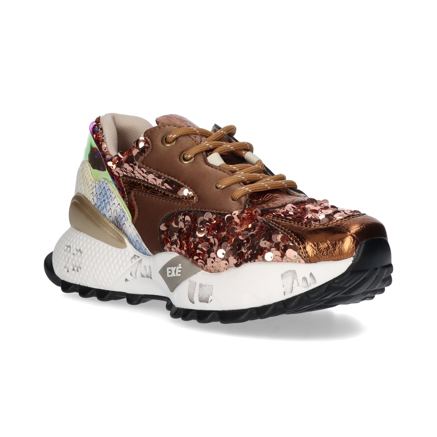 SAPATILHAS EXE D190608-17I BROWN/BRONZE