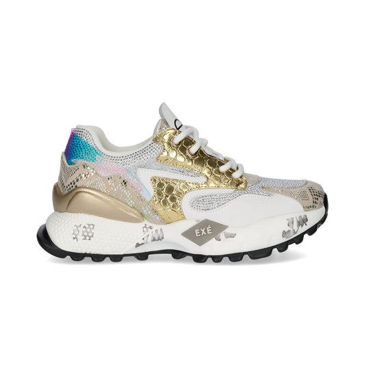SAPATILHAS EXE D190608-17I WHITE/GOLD
