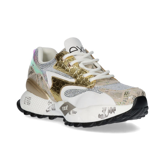 SAPATILHAS EXE D190608-17I WHITE/GOLD