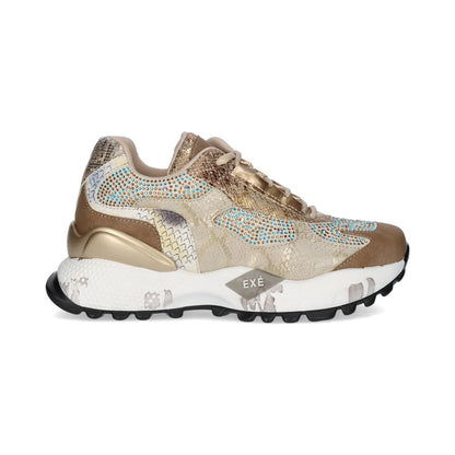 SAPATILHAS D190608-22 BEIGE/GOLD