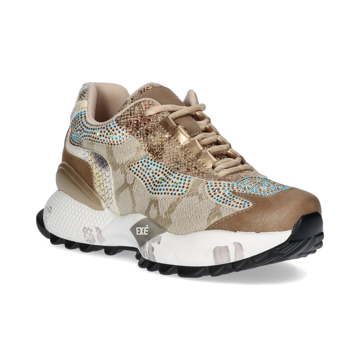 SAPATILHAS D190608-22 BEIGE/GOLD