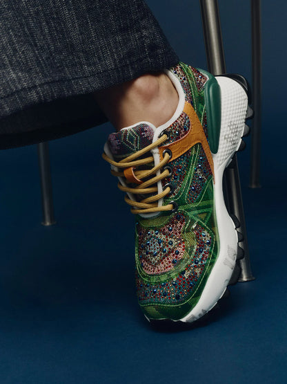 SAPATILHAS EXE D190608-24 GREEN/ORANGE