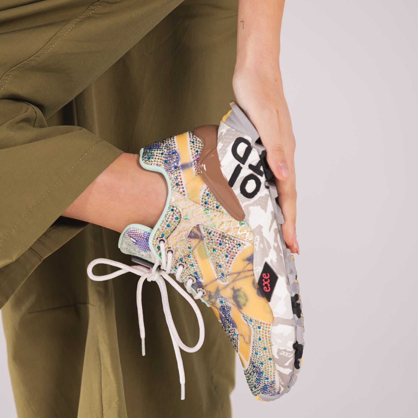 SAPATILHA EXE 134-20 YELLOW/MULTICOLOR