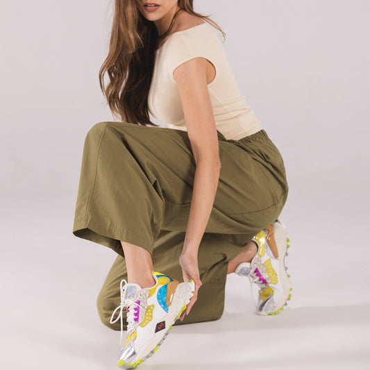 SAPATILHA EXE 134-161 SILVER/YELLOW