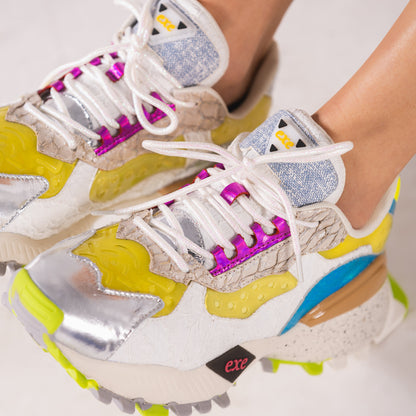 SAPATILHA EXE 134-161 SILVER/YELLOW