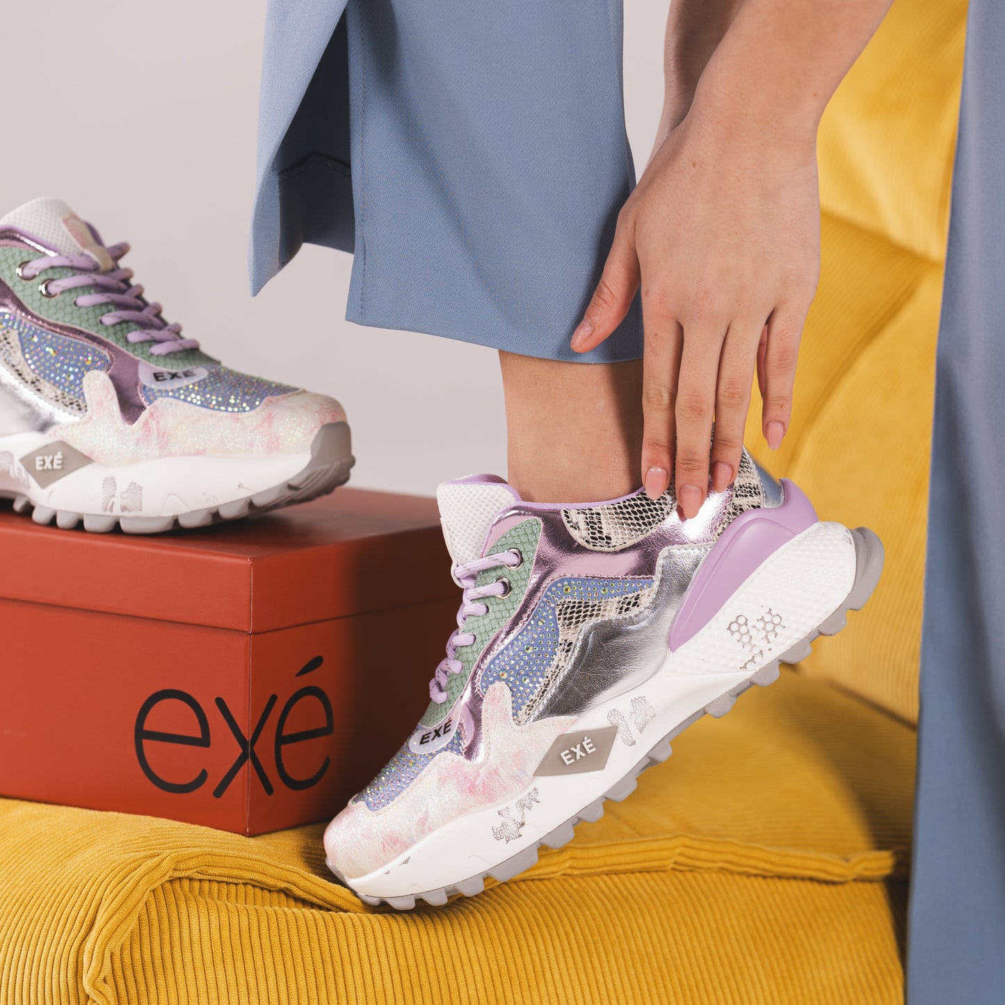 SAPATILHA EXE D190608-13B PURPLE