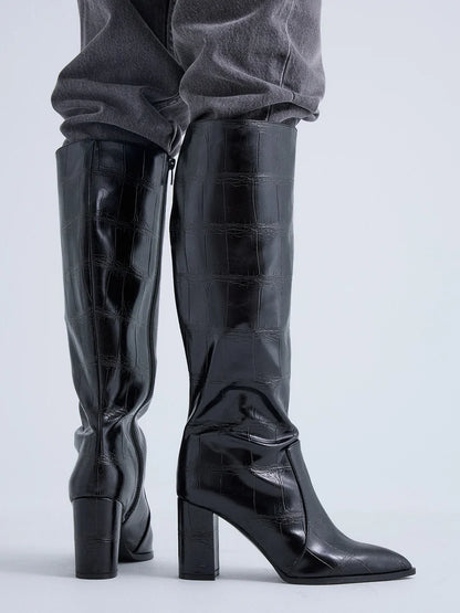 BOTAS EXE FIEEIPA-444 CROCO BLACK