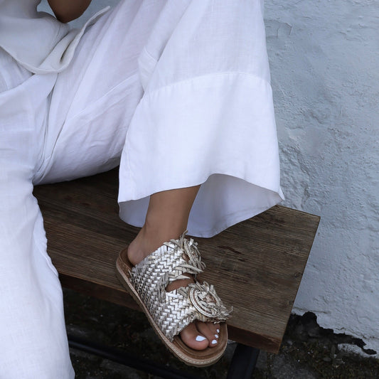 SANDALIAS ABF-97 2302-WELT LT. GOLD
