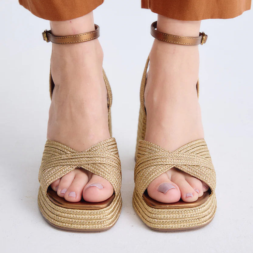 SANDALIAS EXE HAVANA-309 BRONZE