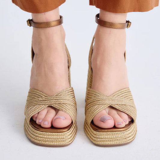 SANDALIAS EXE HAVANA-309 BRONZE