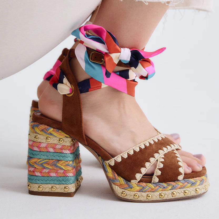SANDALIAS EXE HAVANA-448 TAN MULTI