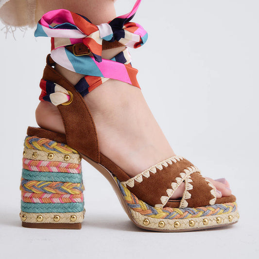 SANDALIAS EXE HAVANA-448 TAN MULTI