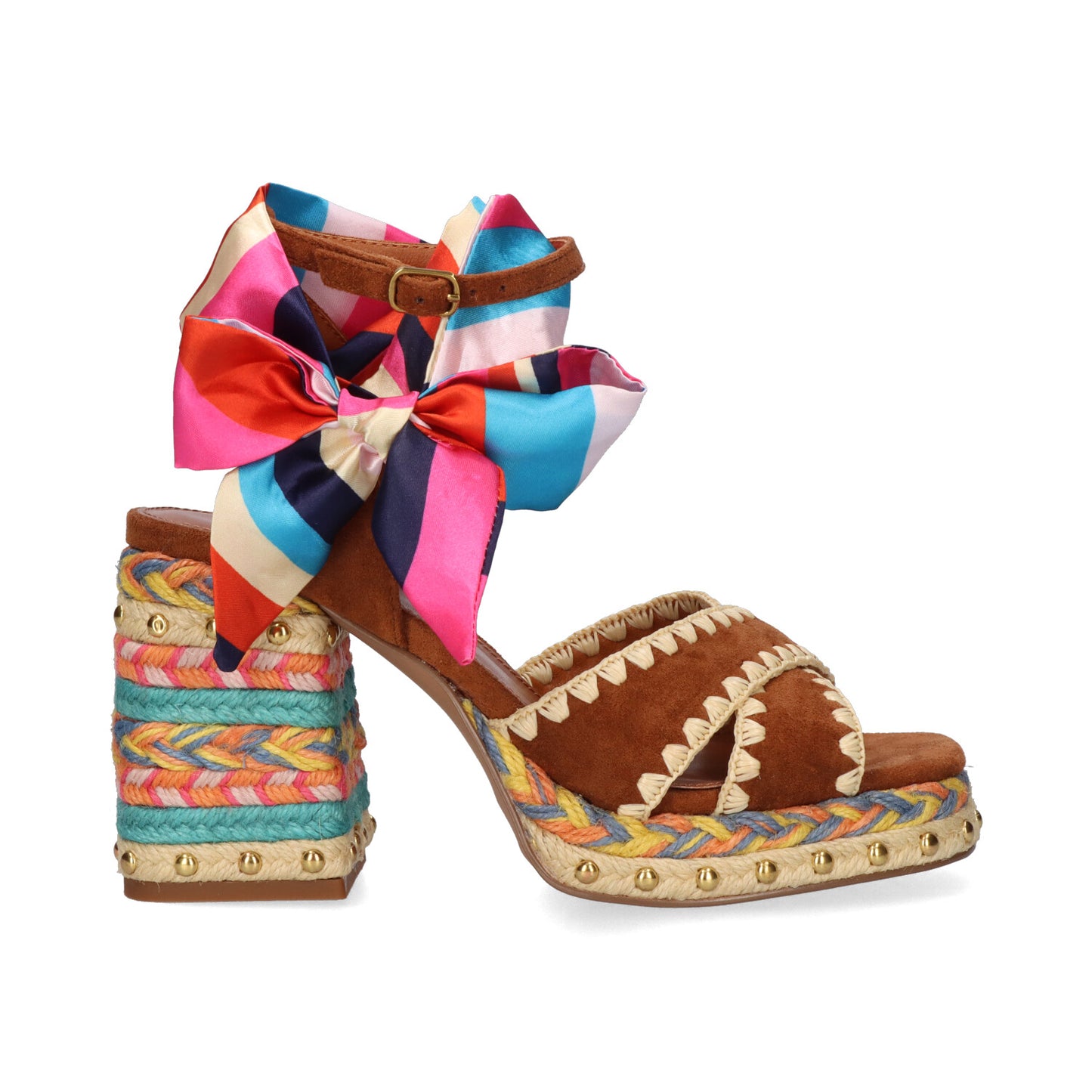 SANDALIAS EXE HAVANA-448 TAN MULTI