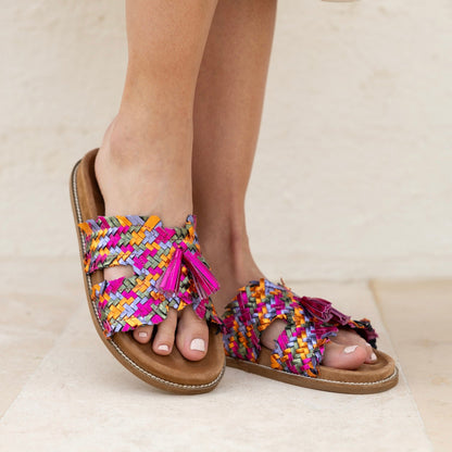 SANDALIAS ABF-97 3953K-FB FUXIA/MULTI