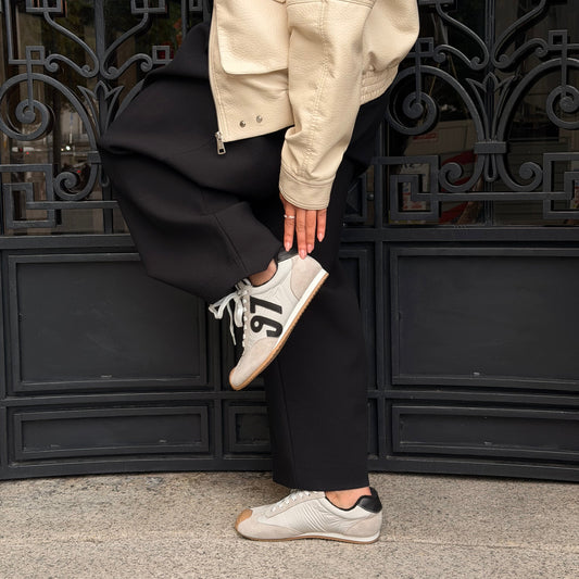 SAPATILHAS ABF-97 CELINE V211-03 BEIGE/BLACK