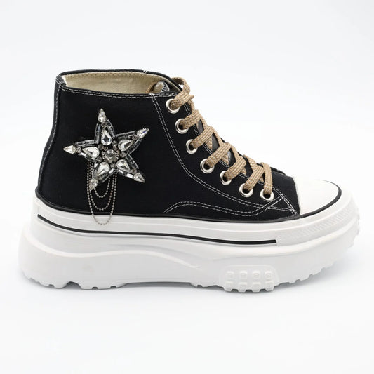SAPATILHA D-SY24-3S BLACK