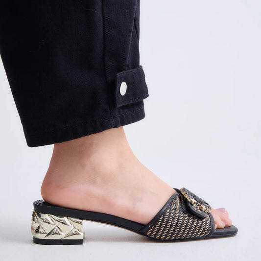 SANDALIAS EXE KATY-410 BLACK/BEIGE
