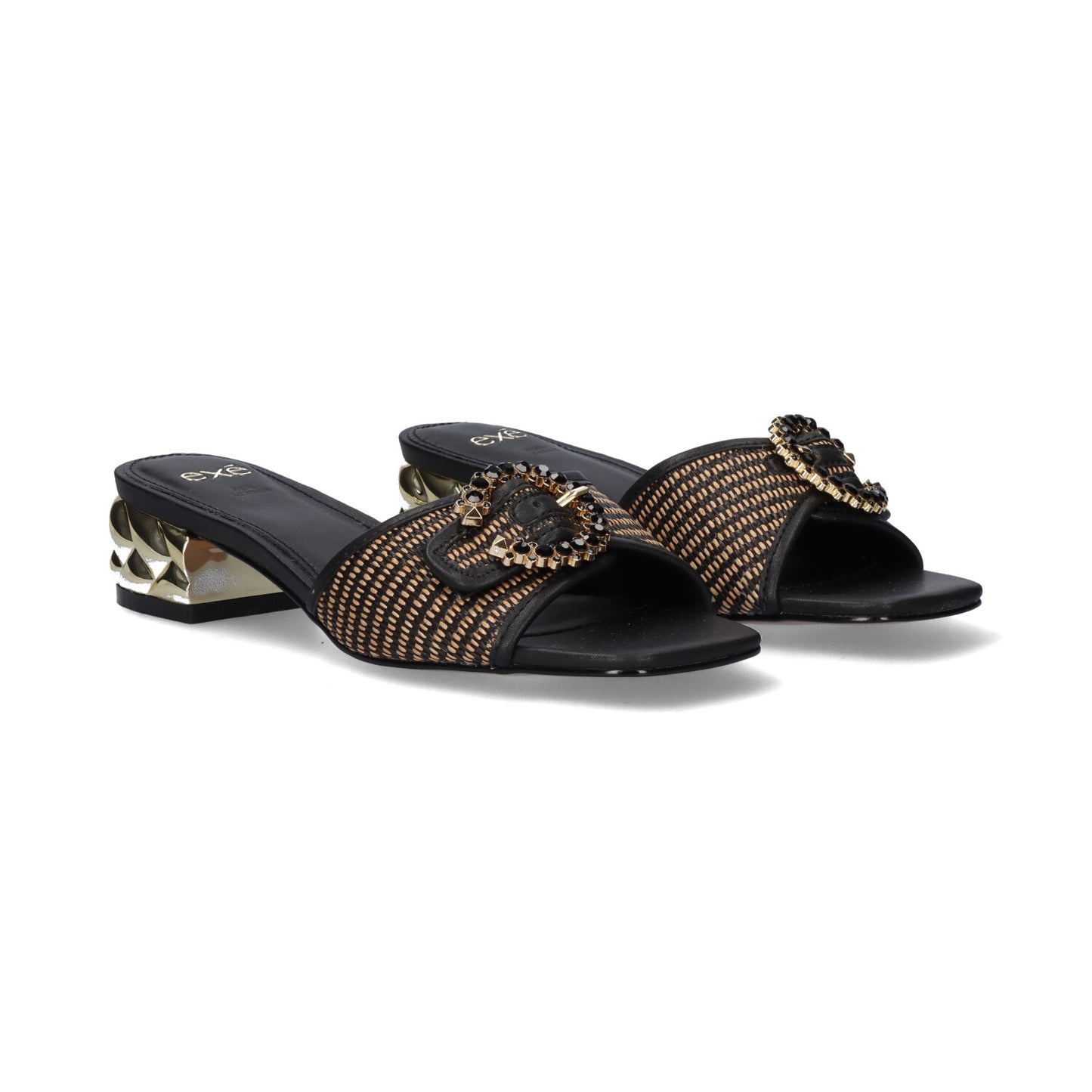 SANDALIAS EXE KATY-410 BLACK/BEIGE