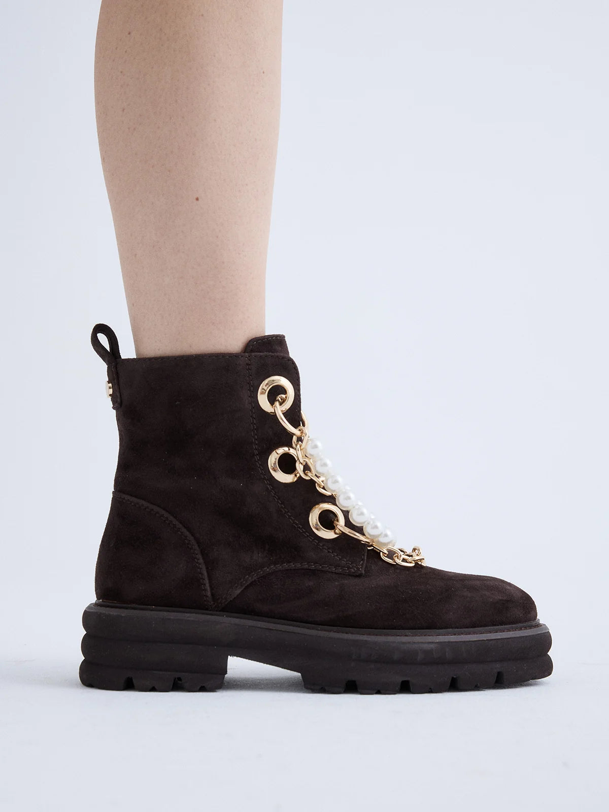 BOTINS BEFREE KIARA-178 BROWN