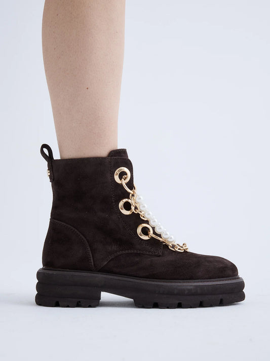 BOTINS BEFREE KIARA-178 BROWN