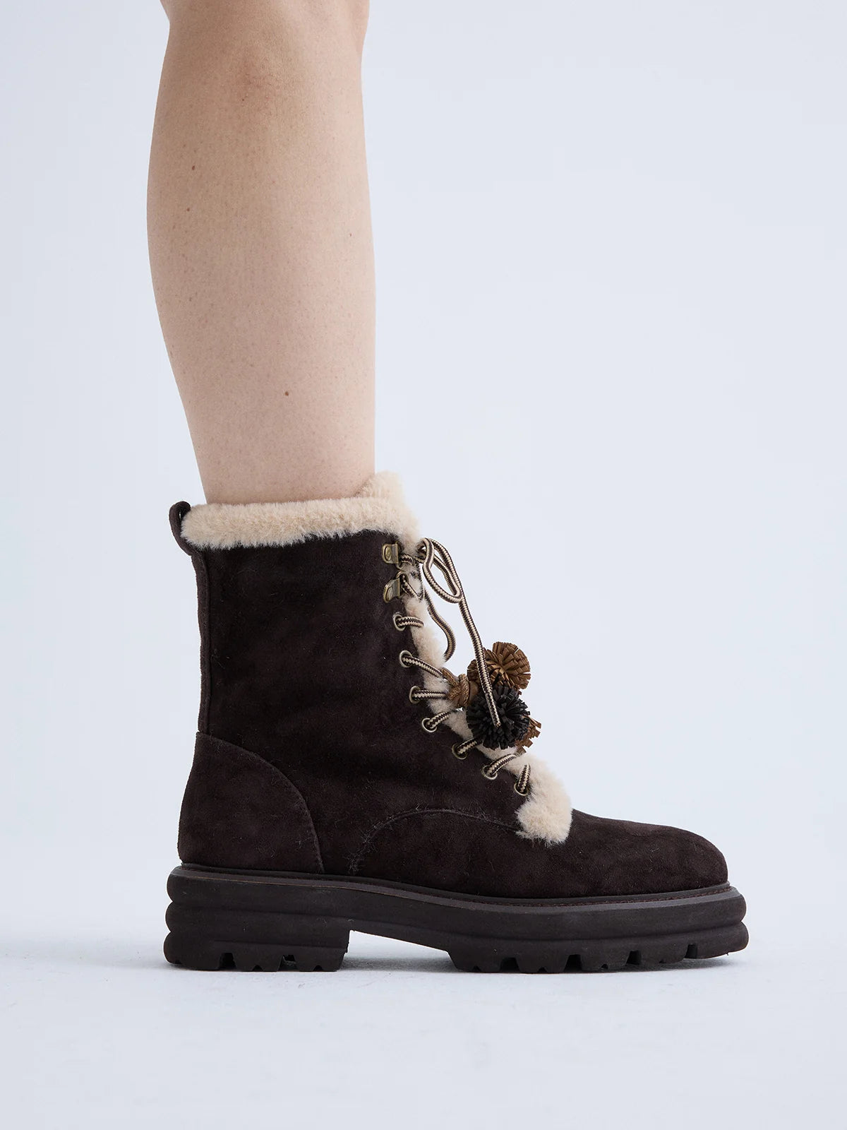 BOTINS BEFREE KIARA-294 BROWN