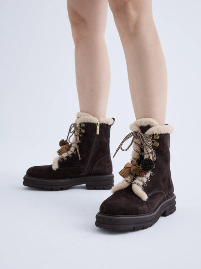 BOTINS BEFREE KIARA-294 BROWN