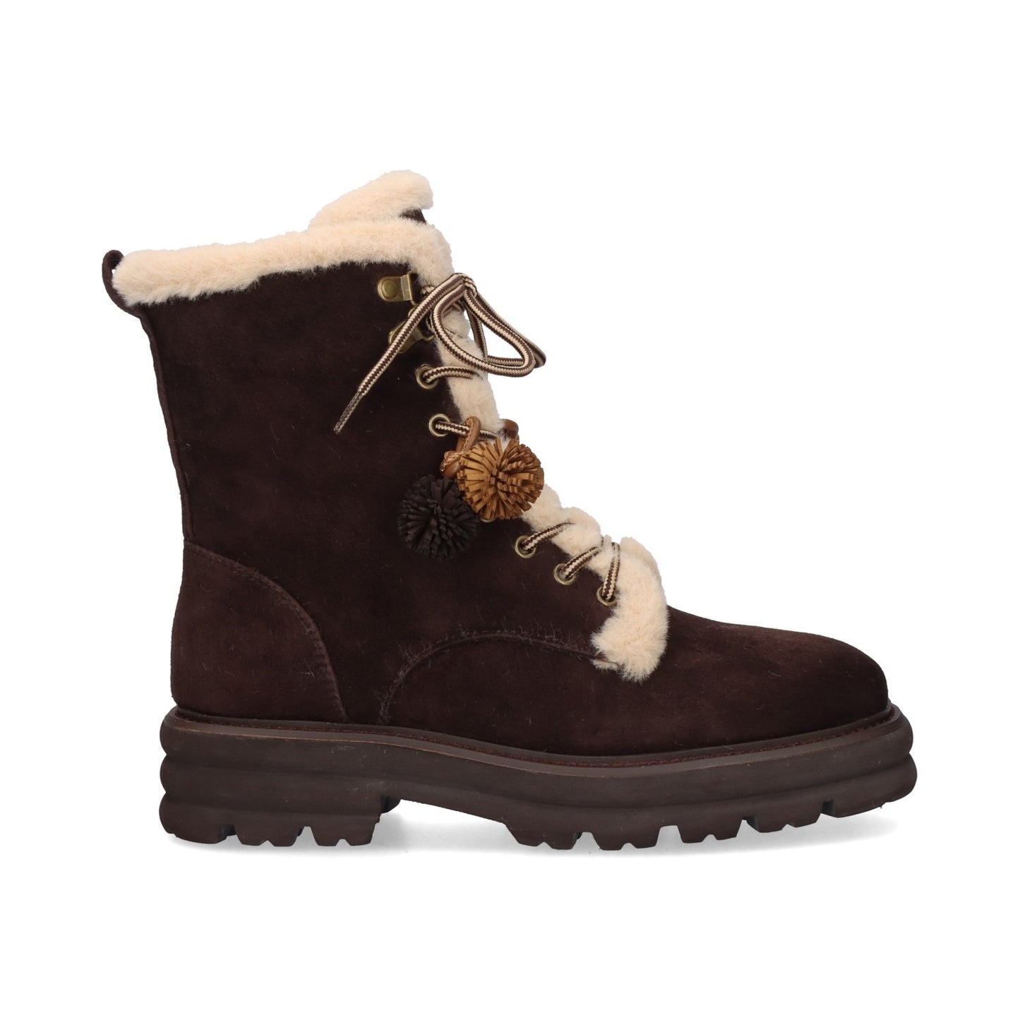 BOTINS BEFREE KIARA-294 BROWN