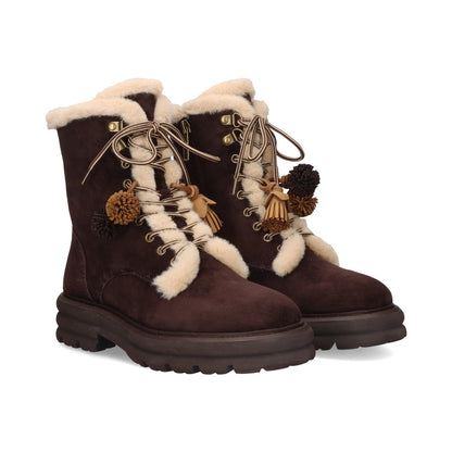 BOTINS BEFREE KIARA-294 BROWN