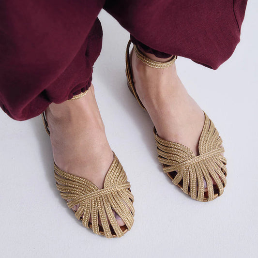 SANDALIAS EXE LOLA-327 ROPE BRONZE