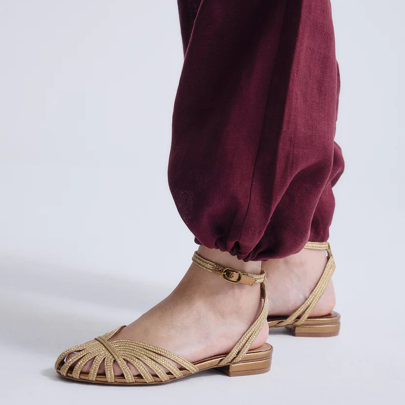 SANDALIAS EXE LOLA-327 ROPE BRONZE
