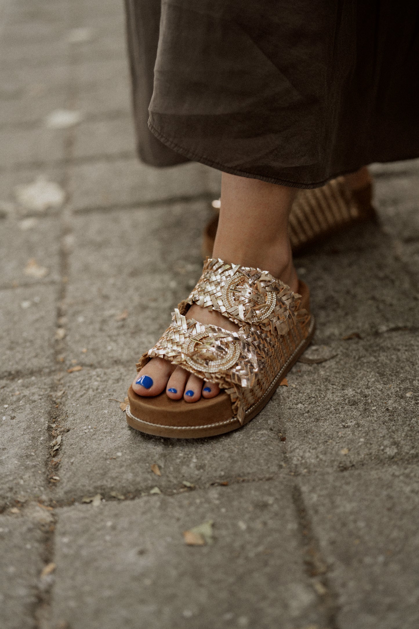 SANDALIAS ABF-97 2428-HEEL GOLD