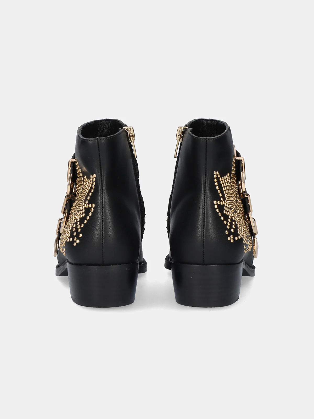 BOTINS BE FREE MILAN 030 BLACK GOLD