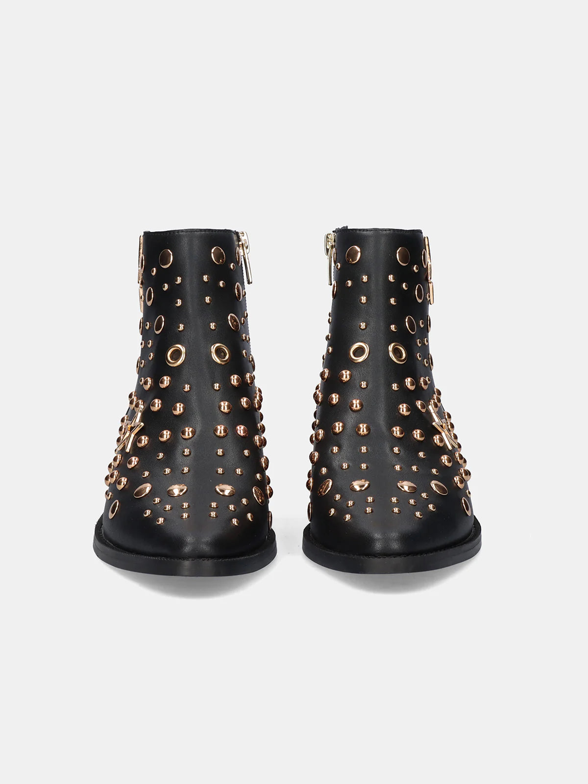 BOTINS BE FREE MILAN 060 BLACK BLACK GOLD