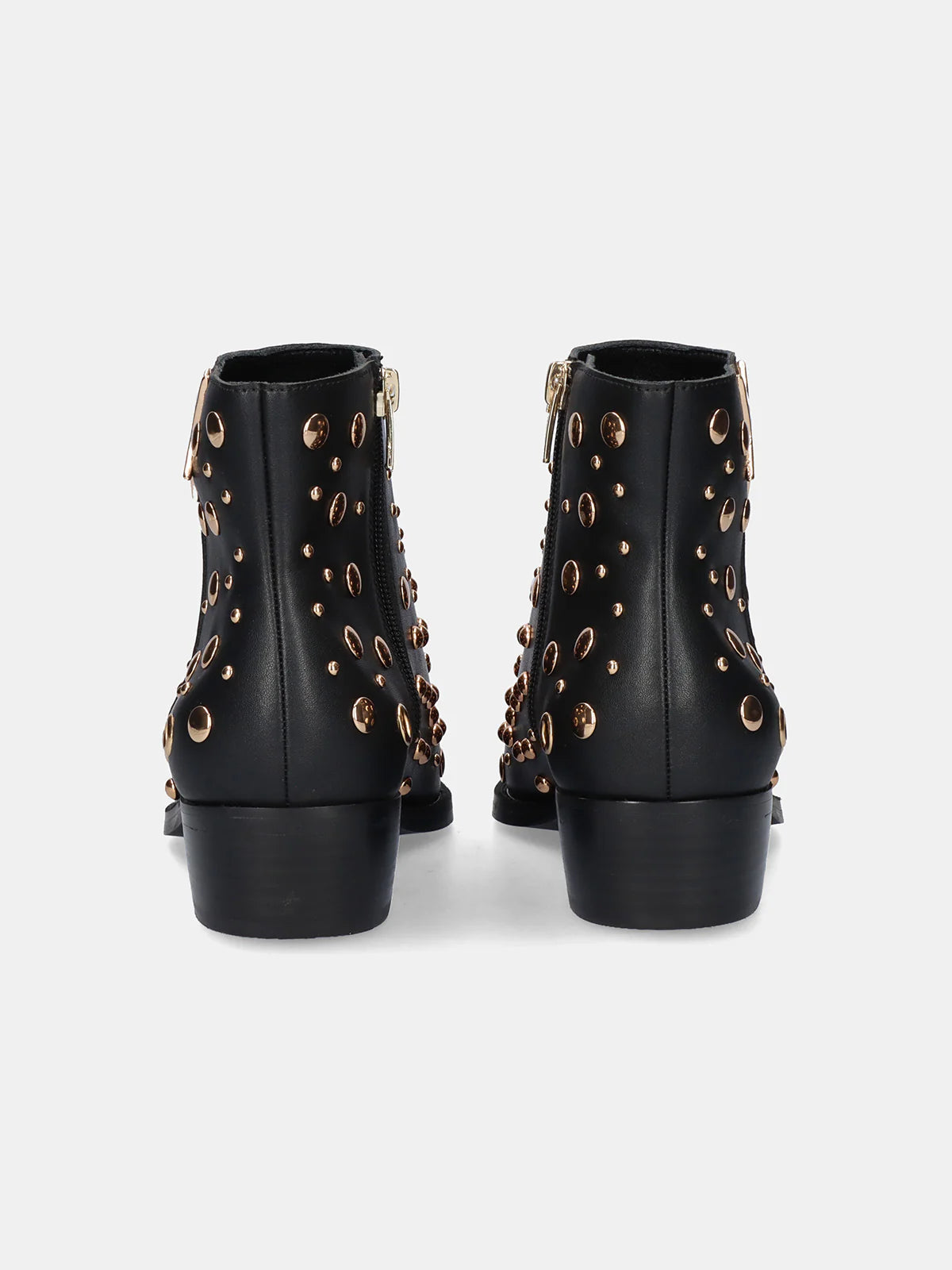 BOTINS BE FREE MILAN 060 BLACK BLACK GOLD